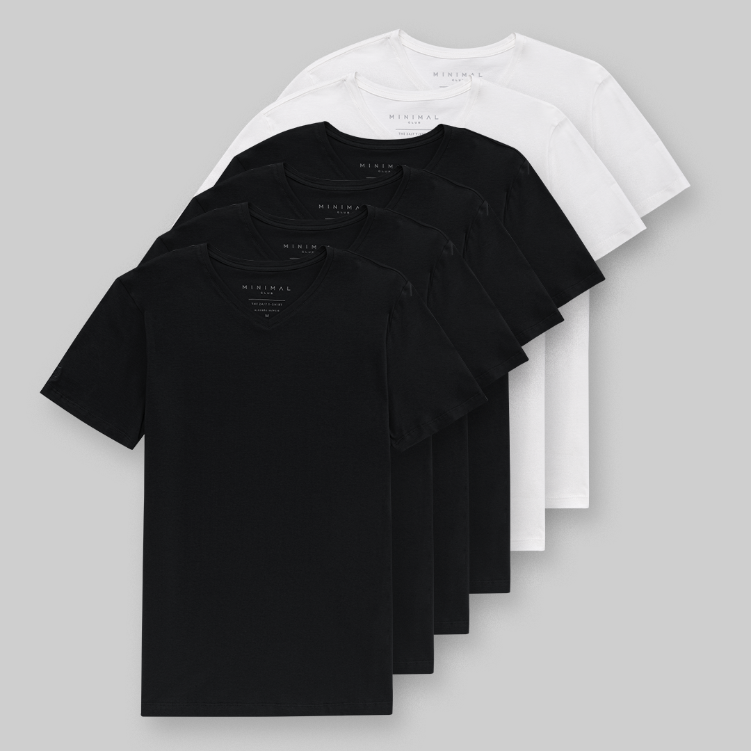 Kit 6 Camisetas Minimal