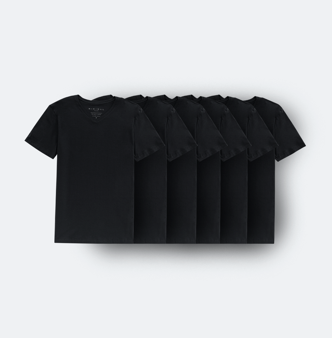 Kit 6 Camisetas Minimal